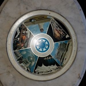 Vintage Expo 67 Montreal Canada Metal Platter
